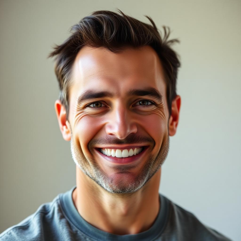 Confident man feeling the benefits of Prime Perform Supplement™